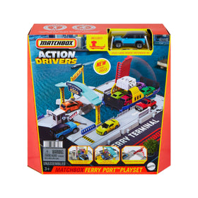 Matchbox HMH29 child-ports-embark setup supports creative pretend journeys.
