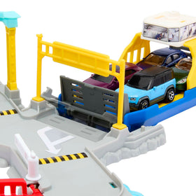 Matchbox HMH29 security-gate-activation gate adds interactive port moments.