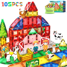 Matchtiles farm animals tiles spark imaginative farm play and storytelling.