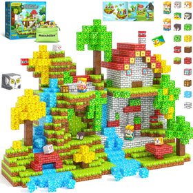Matchtiles forest animals magnetic blocks inspire imaginative forest play