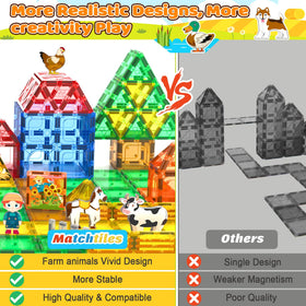 Matchtiles immersive farm storytelling invites kids to role-play and build narratives.