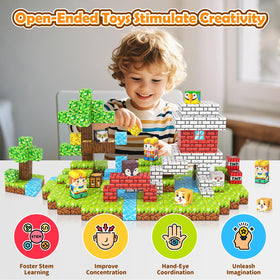 Matchtiles STEM-focused set encourages exploration through magnet-based construction