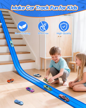 MATELOTI suction cups keep the track firmly attached to windows and tiles.