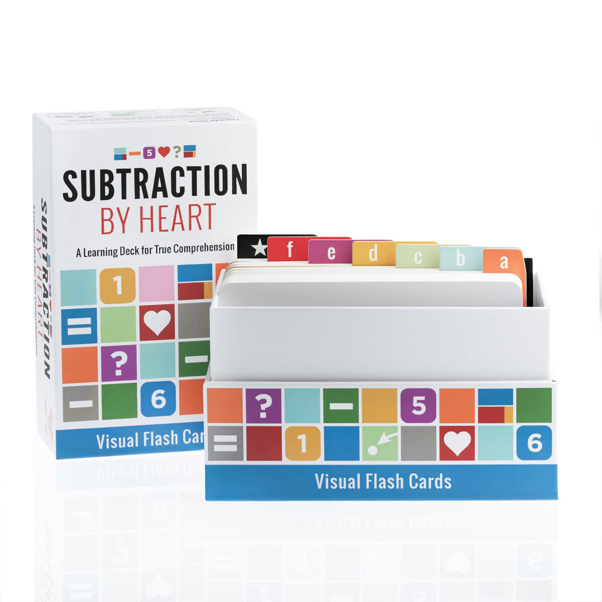 Math for Love Subtraction by Heart memory deck reinforces spaced practice benefits.