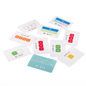 Math for Love Subtraction by Heart visual card illustration C supports rapid, accurate practice.