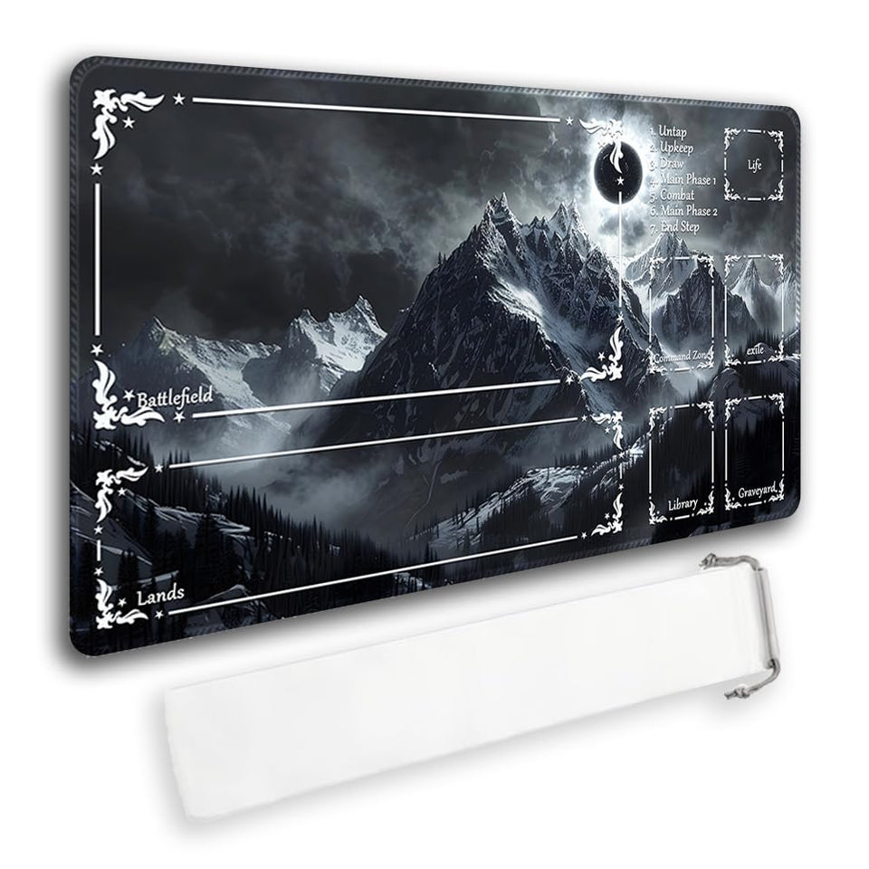 MATPYOS durable MTG playmat with zone markers for organized gameplay