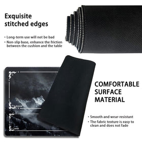 MATPYOS playmat with non-slip backing remains stable during fast plays