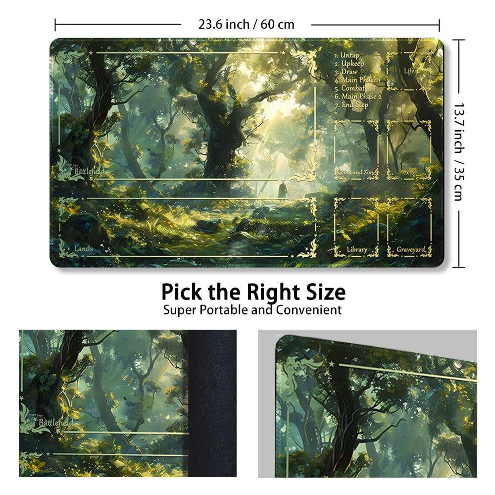 MATPYOS non-slip back ensures mat stays stable during tense games.