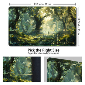 MATPYOS non-slip back ensures mat stays stable during tense games.