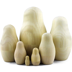 MATRYOSHKA&HANDICRAFT seven-piece set inspires unique craft gifts