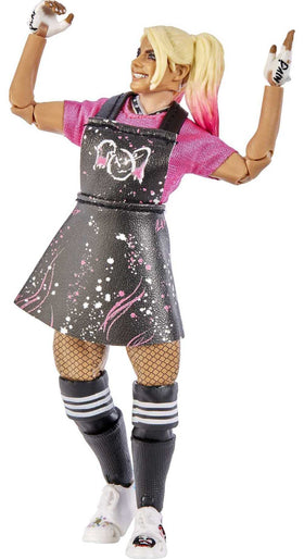 Mattel Alexa Bliss interchangeable hands for varied move setups.