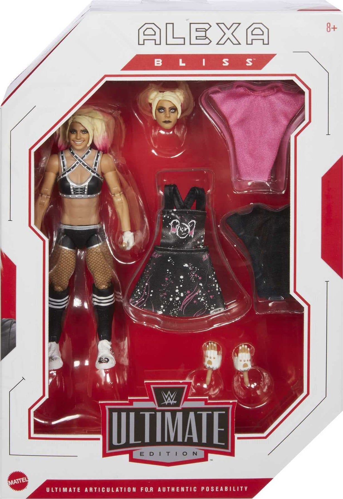 Mattel Alexa Bliss two-skirt setup for alternating personas.