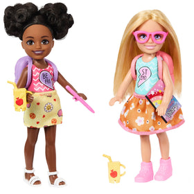 Mattel Barbie Chelsea Play Together Pack: two dolls in matching outfits for creative friendship play