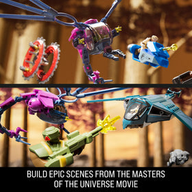 Mattel Brick Shop light burst parts add eye-catching effects to the set