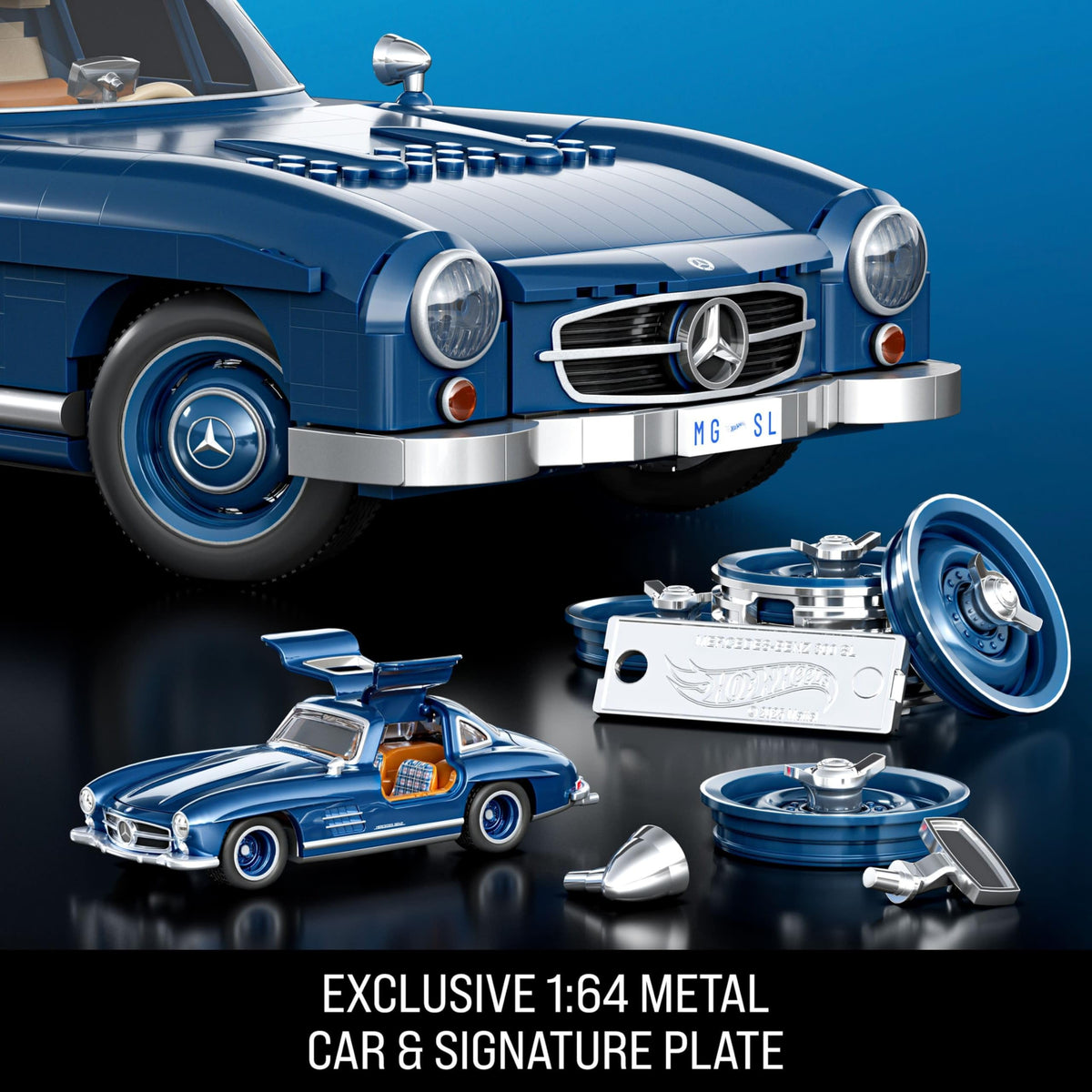 Mattel Brick Shop decal sheet enables personalization and premium finish options.