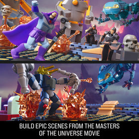 Mattel Brick Shop authentic movie details for accurate recreations.