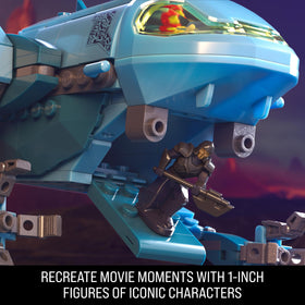 Mattel Brick Shop compatibility expands builds with other brands.