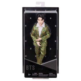 Mattel BTS J-Hope doll with rooted hair for realistic styling play