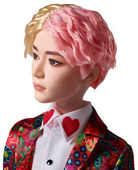 Mattel BTS V idol-inspired doll captures signature fashion for fans.