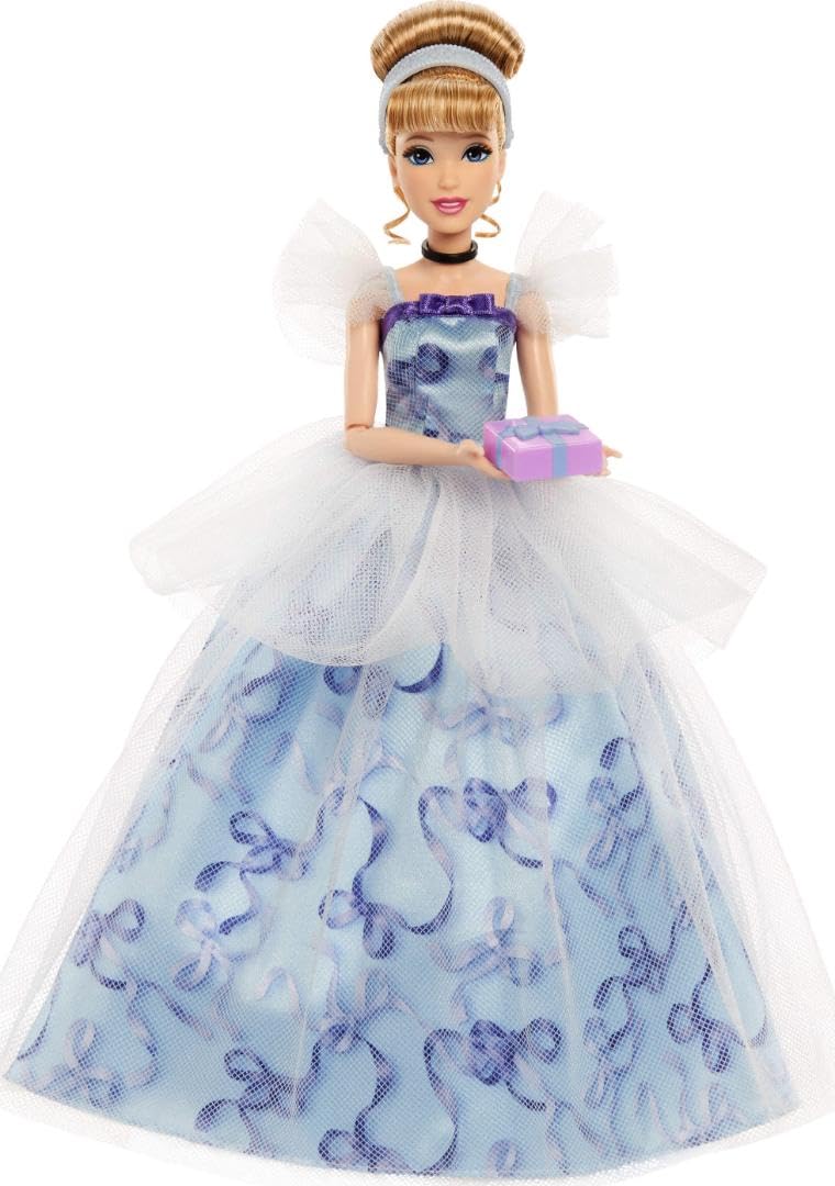 Mattel Cinderella bodice ribbon detail highlighting festive styling