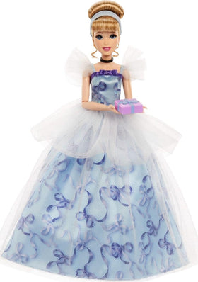 Mattel Cinderella bodice ribbon detail highlighting festive styling