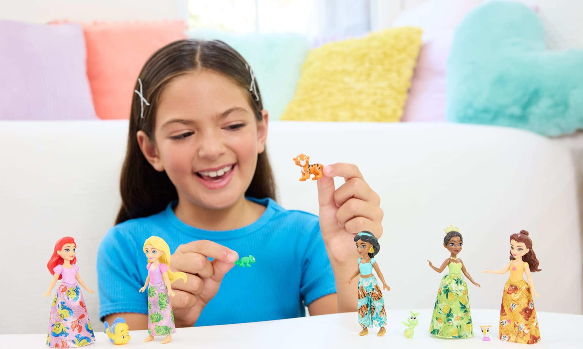 Mattel Ariel doll with removable skirt enabling mix-and-match outfits.