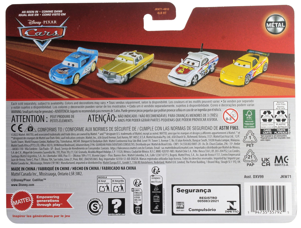 Mattel Disney Cars 2025 Tractor with tire in mouth for display and play