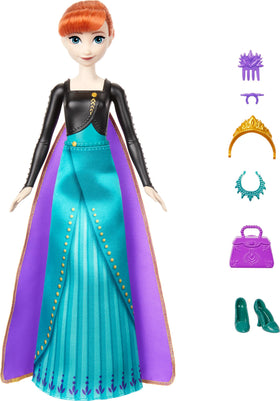 The included backdrop supports cozy Arendelle adventures at home