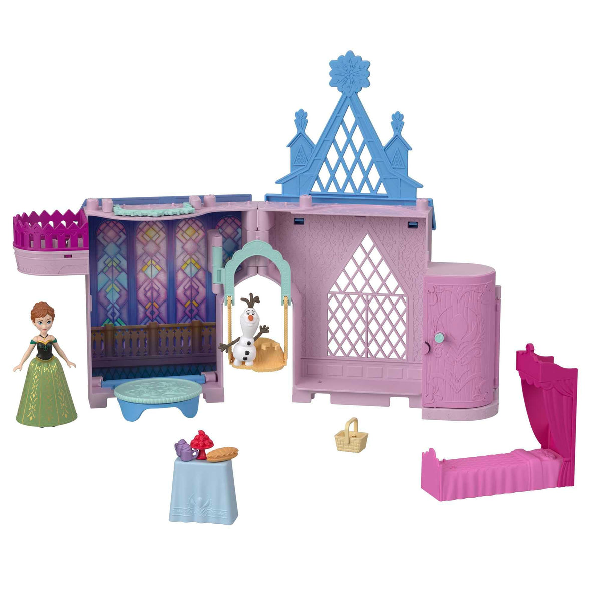 Mattel Disney Frozen Storytime Stackers ballroom dance floor for pretend royal celebrations