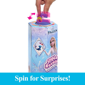 Mattel Disney Frozen Elsa Spin and Reveal sticker set enhances scene decoration.