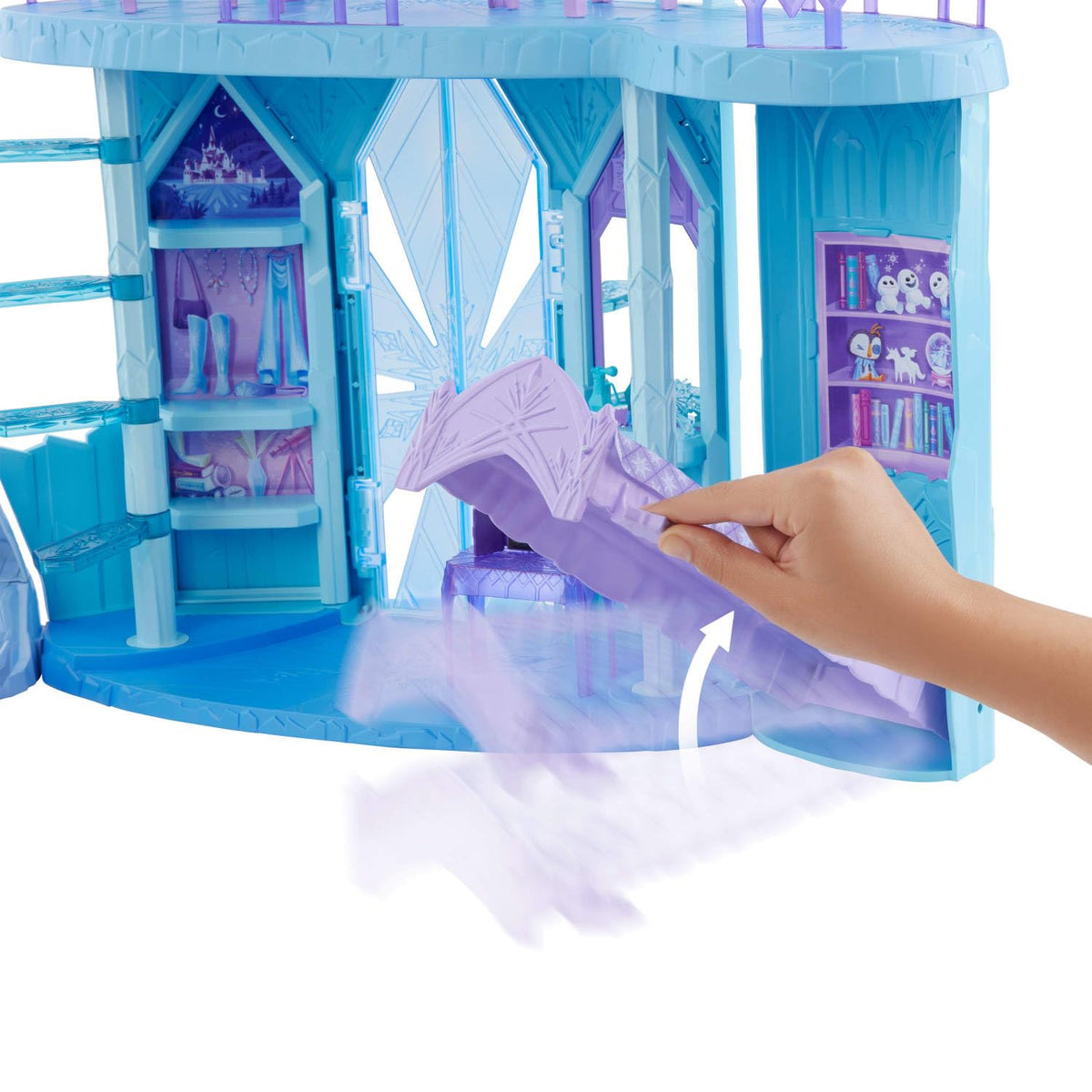 Mattel Disney Frozen Olaf figure feature adds interactive snow moment to pretend play