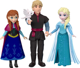 Mattel Disney Frozen Elsa doll with cape for storytelling adventures.
