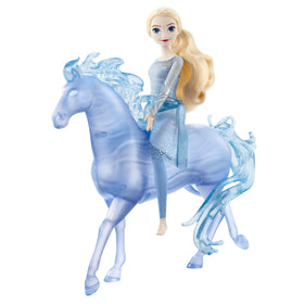 Mattel Water Nokk figure with sparkling icy details for magical forest quests
