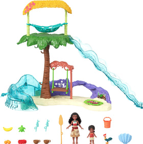 Mattel Moana 2 turtle figure enhancing undersea adventures.