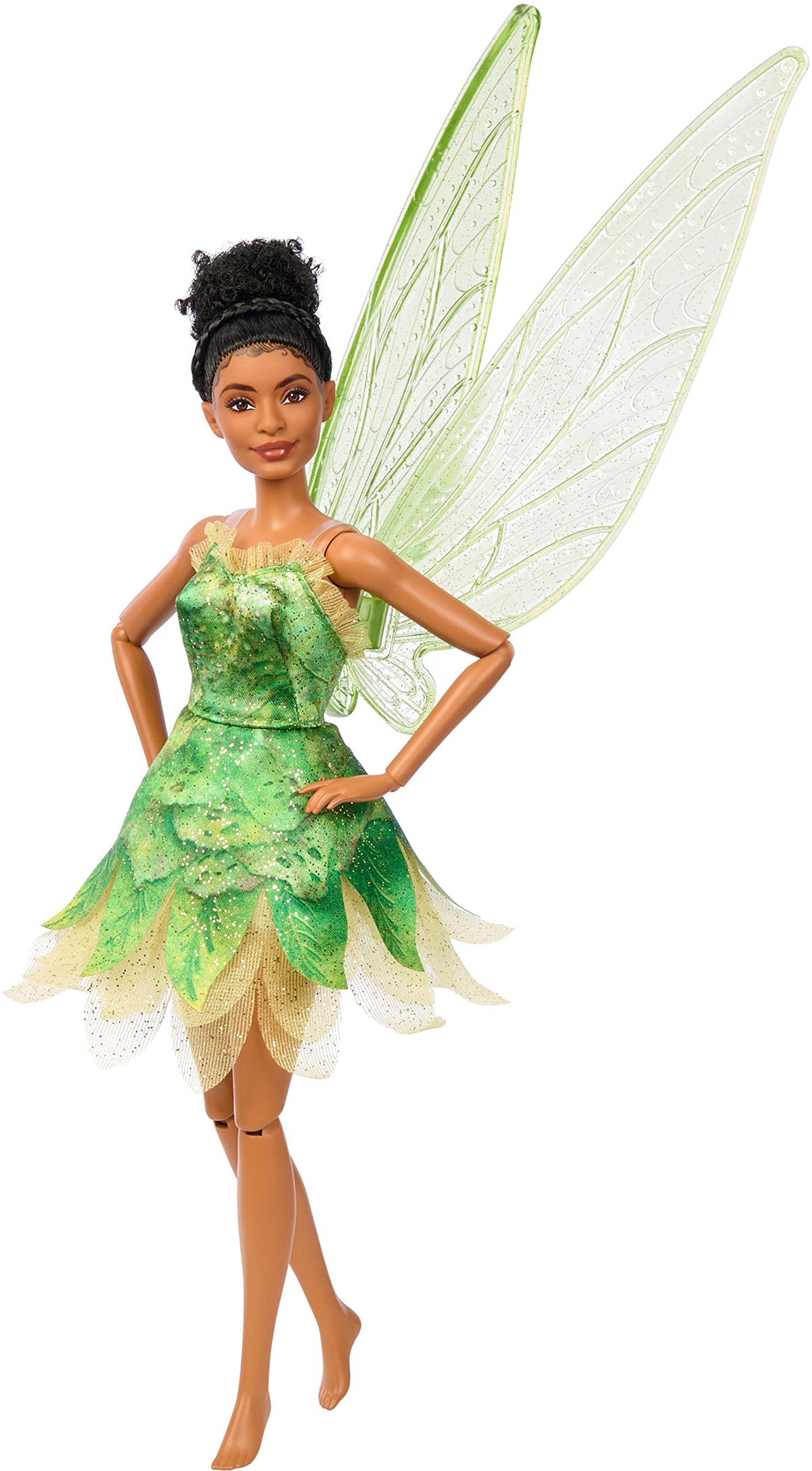 Collectible Disney Tinker Bell figure by Mattel for Never Land adventures.