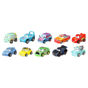Mattel Disney Pixar Cars die-cast detailing shown up close for authentic look.