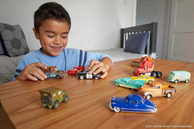 Mattel Cruz Ramirez die-cast showcases authentic Cars logos for immersive play.