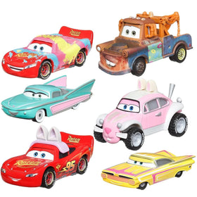 Mattel Disney Pixar Cars Easter Mater diecast ready for racing fun.