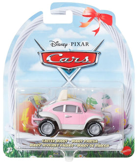 Packaged Easter Cars diecast set in window box for gifting and display.