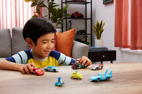 Mattel Disney Pixar Cars Guido die-cast 1:55 scale for collectible display.