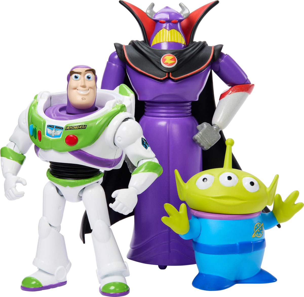 Mattel Pixar Alien figure with articulated neck for versatile poses