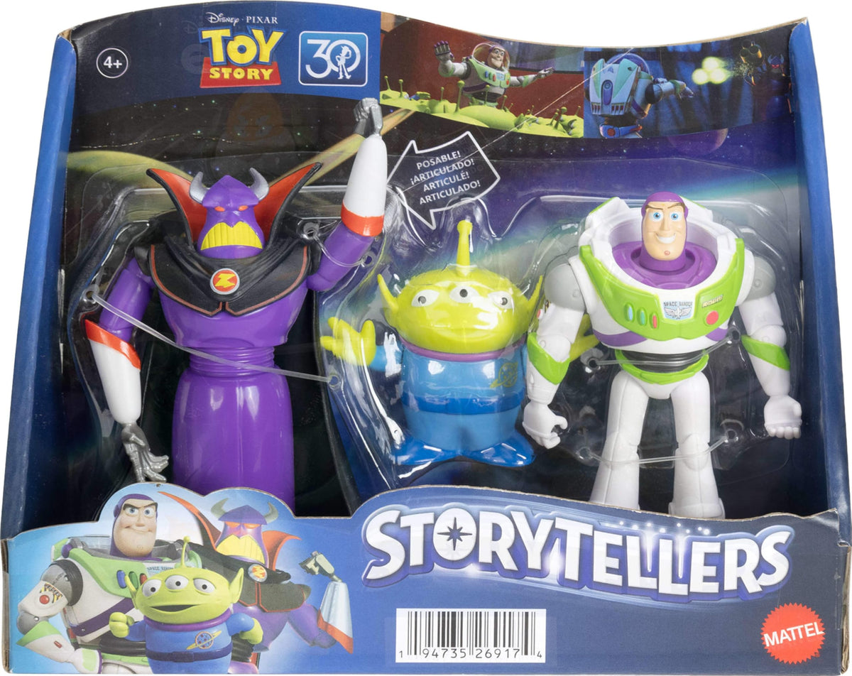 Toy Story fans’ gift-ready three-pack from Mattel