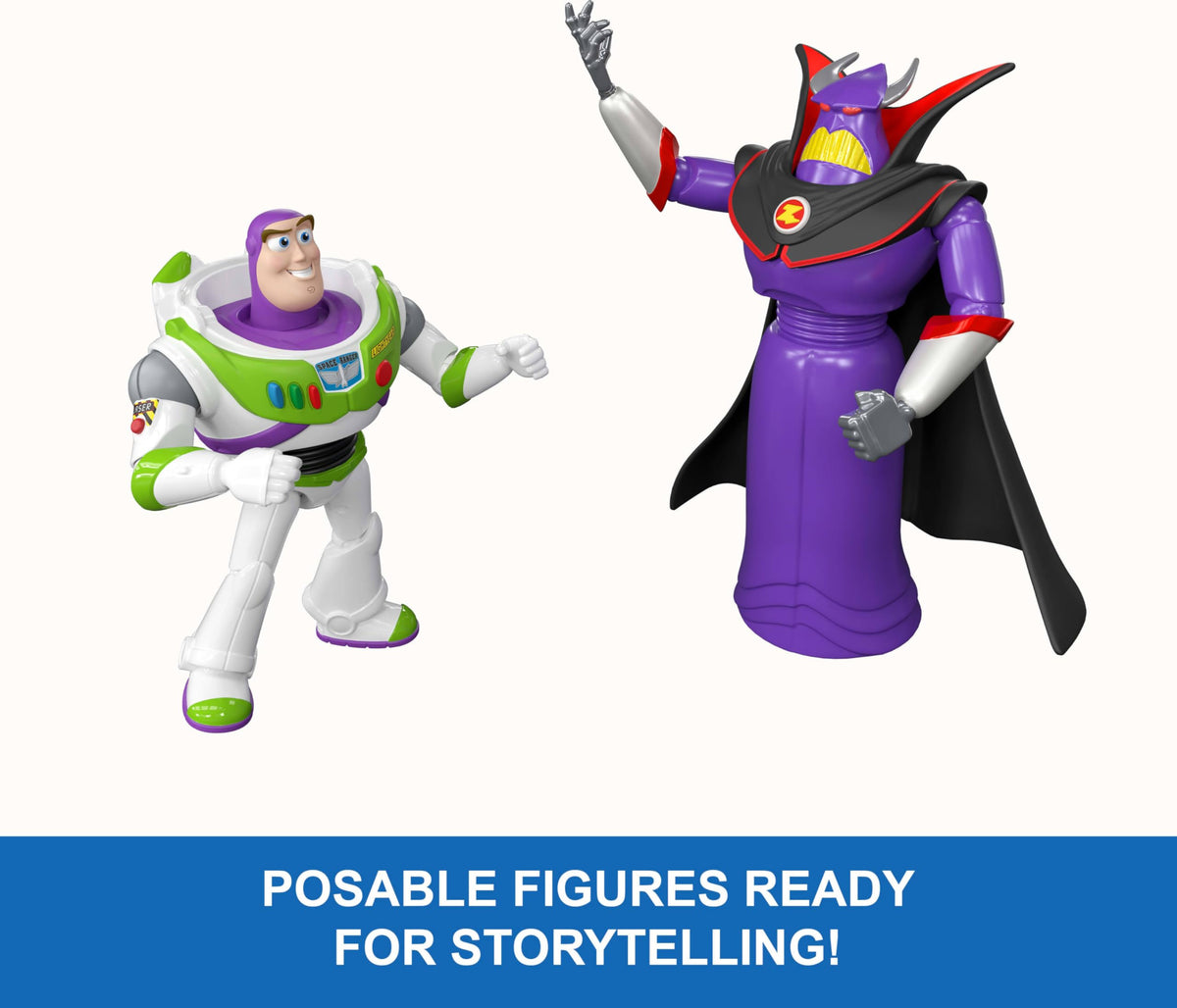 Mattel Zurg action figure with six joints for expressive battle poses