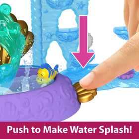 Mattel Flounder figure enhances storytelling and friendship moments.