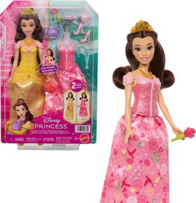 Mattel Belle doll with two looks for ball or tea party adventures