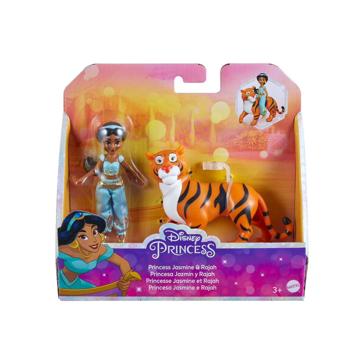 Mattel Disney Princess Jasmine set supports collecting for broader Aladdin adventures.
