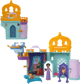 Mattel Disney Princess Jasmine doll house open view for imaginative play sessions