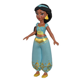 Mattel Jasmine includes removable soft pants for mix-and-match styling.
