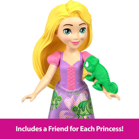 Mattel Tiana doll with removable skirt for versatile dress-up play.