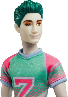 Mattel Disney Zombies Addison and Zed posing joints showcase poseable action and storytelling.